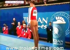 Gymnastic girl nude p