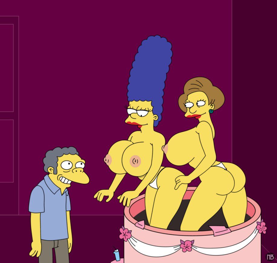 Simpsons Lesbian Porn.