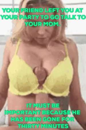 Red F. reccomend mommy captions big tits