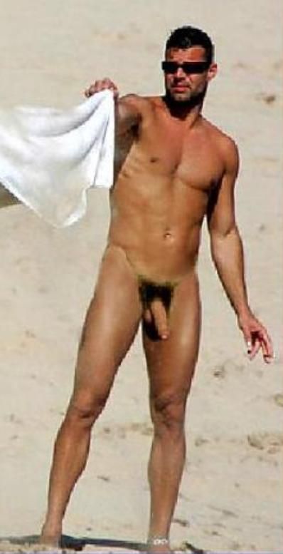 Ricky martin naked. 