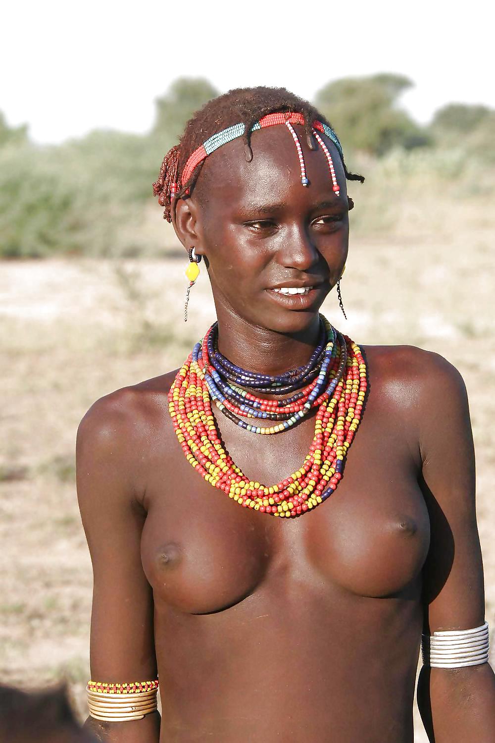Nude african tribal men