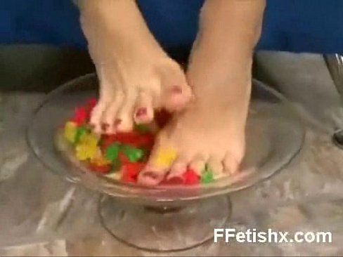 Food foot fetish