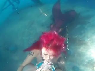 Underwater mermaid